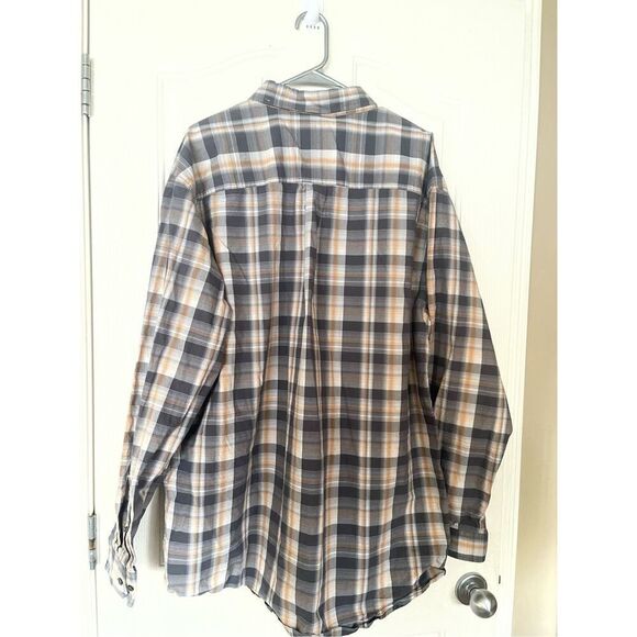 Cinch Mens Multicolor Plaid Long Sleeve Button Down Western Shirt Size XXL - Picture 12 of 16